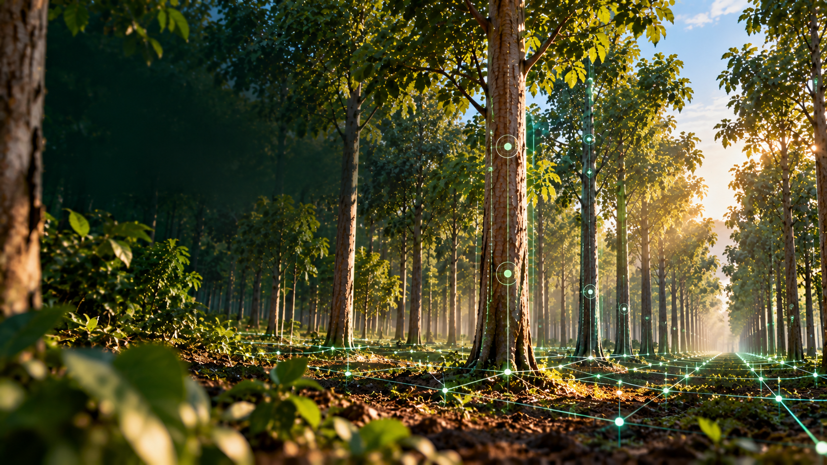 Descubra como o Mogno Africano pode unir uma floresta real ao ambiente digital e entenda, neste artigo, como a GINV conecta ativo físico, representação digital, rastreabilidade e acompanhamento para tornar a participação florestal mais clara, próxima e acessível.