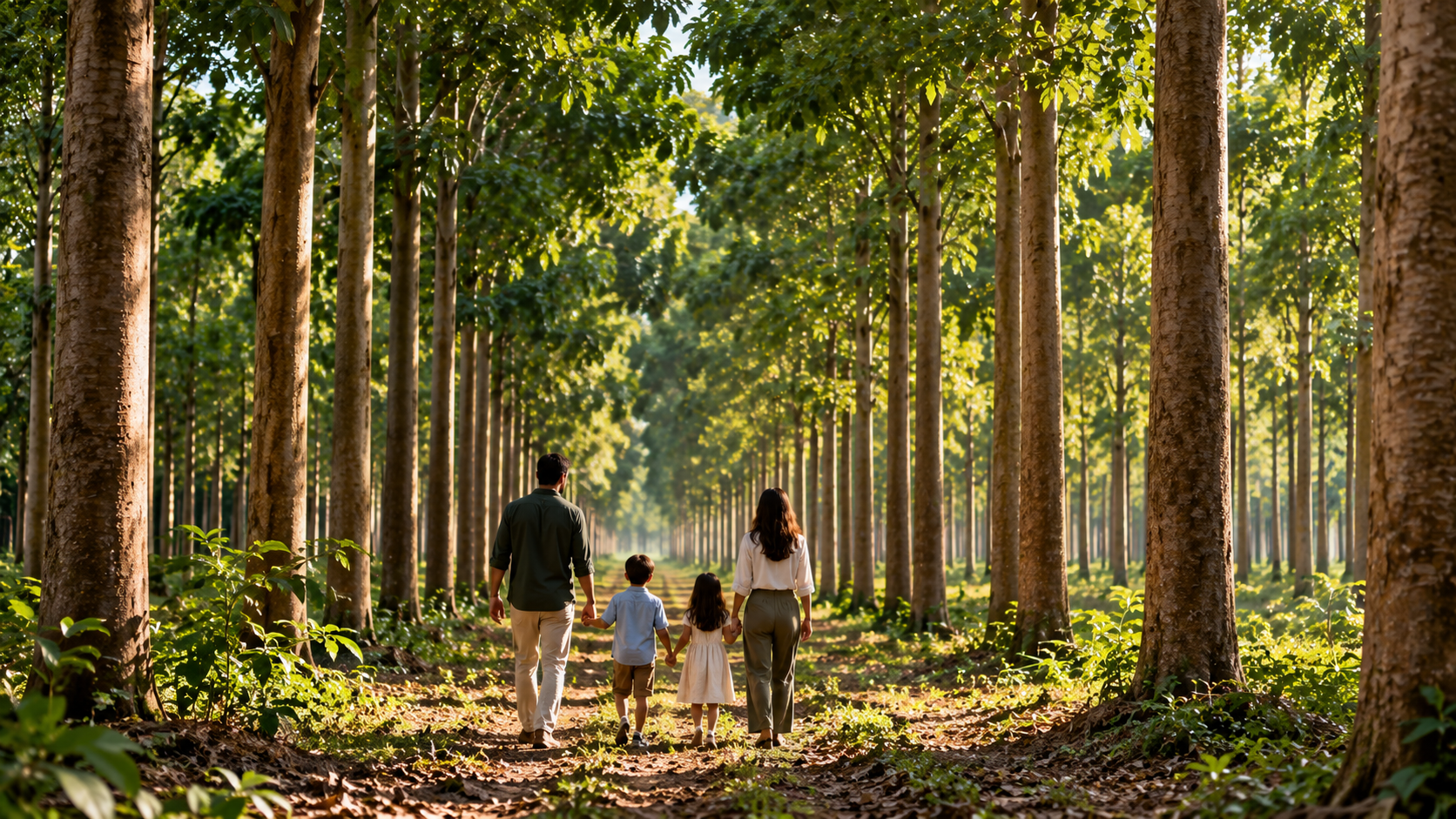 Saiba como o Mogno Africano pode integrar o planejamento familiar e veja como uma floresta real, acompanhada ao longo do tempo, pode representar constância, patrimônio e um projeto construído hoje para objetivos familiares que ganham forma com o passar dos anos.